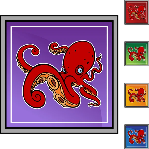 Octopus — Stock Vector