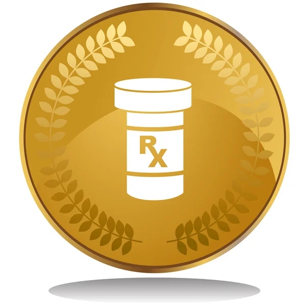 Medication web icon — Stock Vector