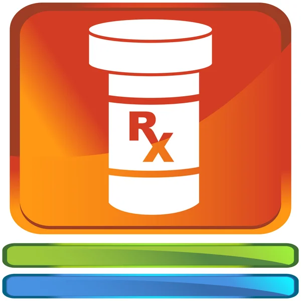 Medication web icon — Stock Vector