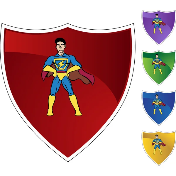 Иконка Супергероя — стоковый вектор