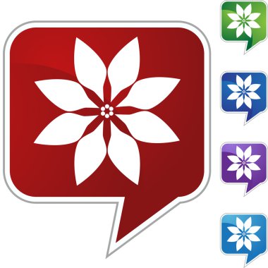 Atatürk çiçeği web düğmesi