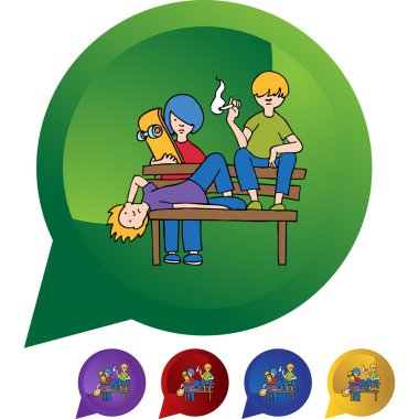 Gençlere web simgesi