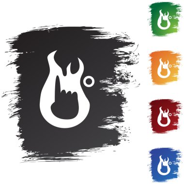 İlk derece yanık simgesi