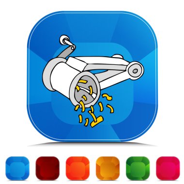 Izgara peynir Gemstone düğmesini ayarla