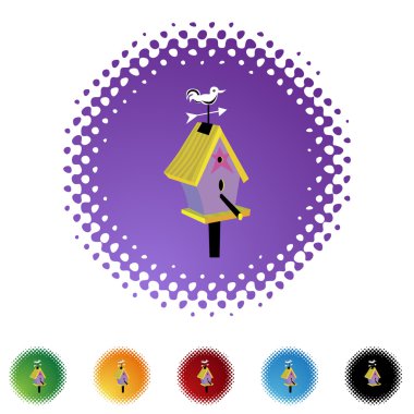 Kuş yuvası web simgesi