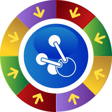 molekül web simgesi