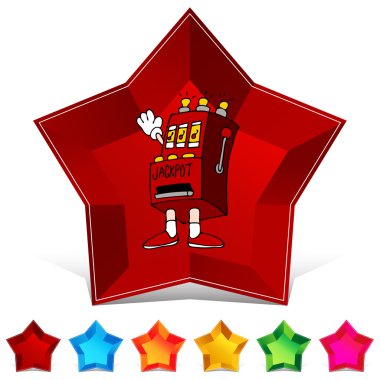 Slot makinesidir Gemstone düğme kümesi