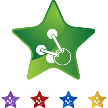 molekül web simgesi