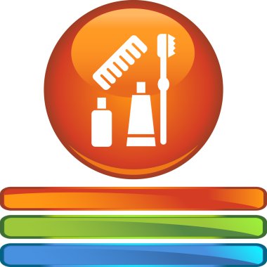 Tuvalet malzemeleri web düğmesi