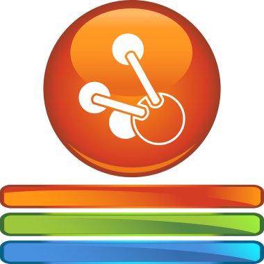 molekül web simgesi