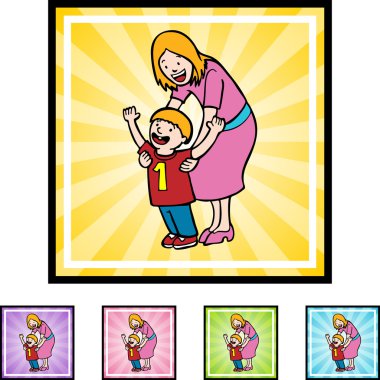 Yürümeye başlayan çocuk web simgesi