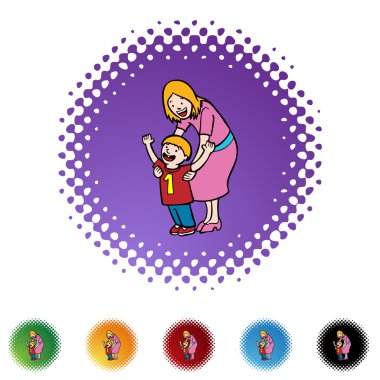 Yürümeye başlayan çocuk web simgesi