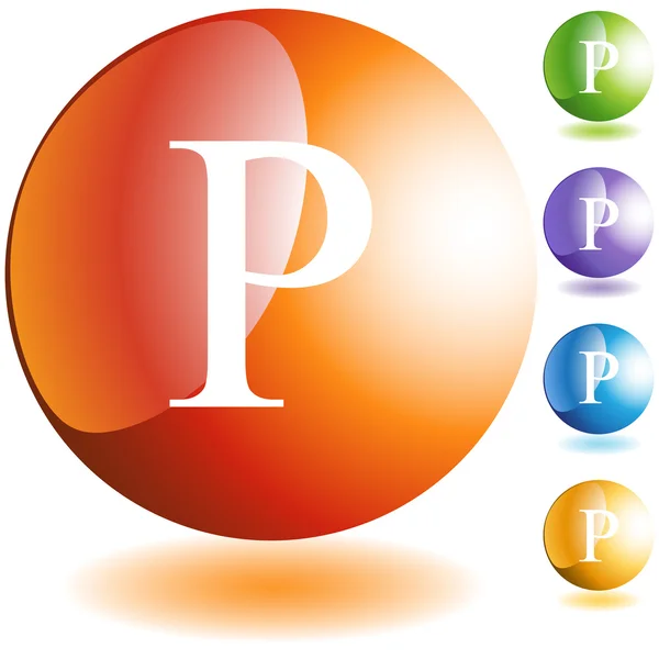 Icône de symbole de fraternité grecque — Image vectorielle