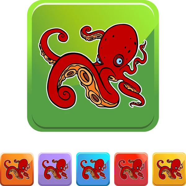 Octopus — Stock Vector