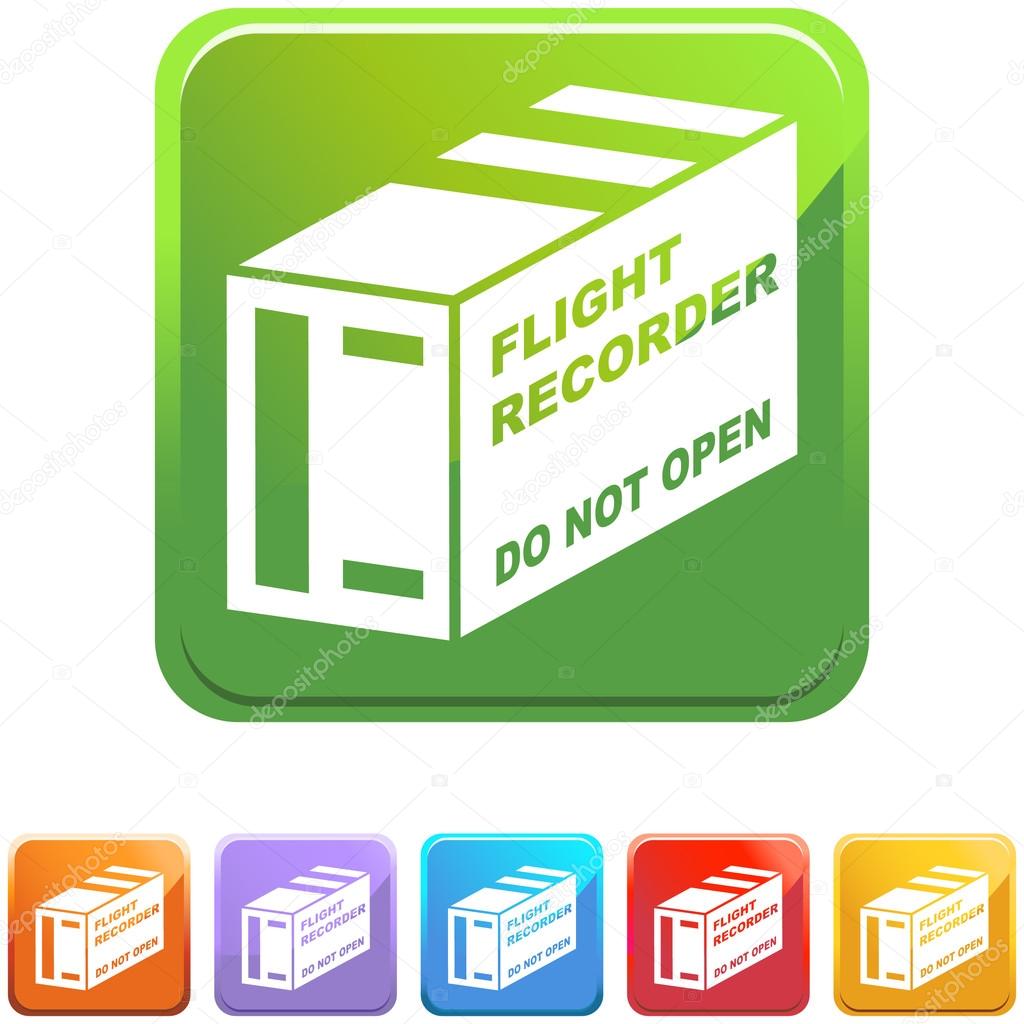 Flight Recorder icon button
