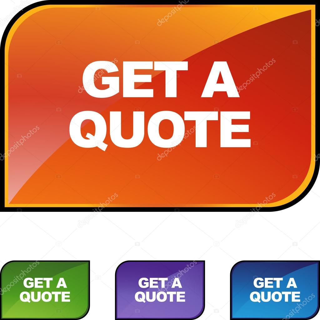 Get Quote sign web icon