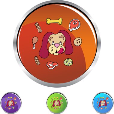 Köpek muamele etmek web simgesi