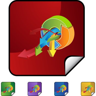 İşlem grafik web düğmesini