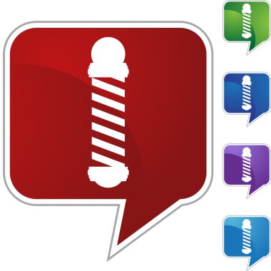 Berber direği web düğmesi