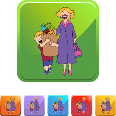 Yardım anne web simgesi