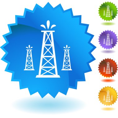 Petrol kuyusu web düğmesi