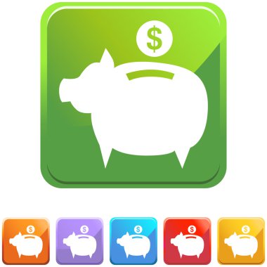 Para banka web simgesi