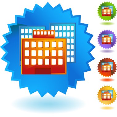 Şehir web düğmesi