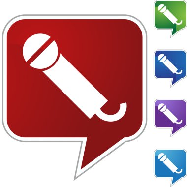 Mikrofon web düğmesi