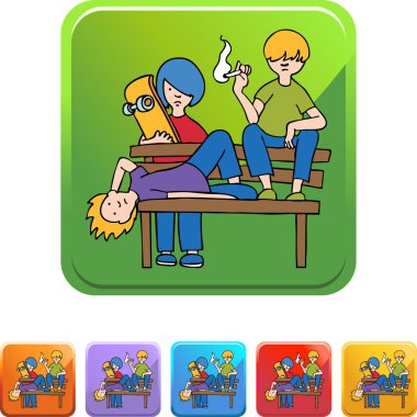 Gençlere web simgesi