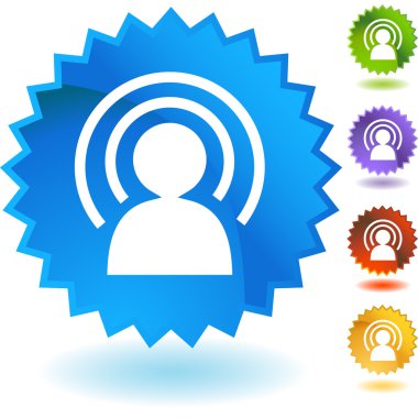 Kablosuz adam web düğmesi