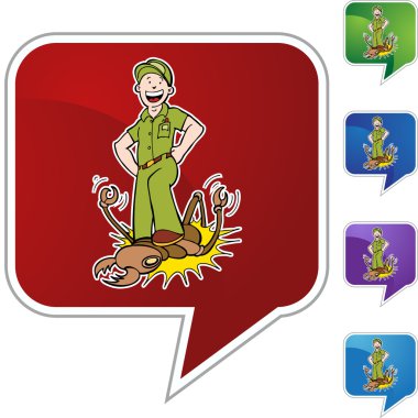 Termit yok edici web simgesi