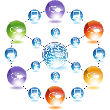 Konuşma Icon set