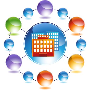 Şehir web düğmesi