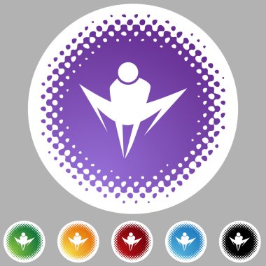 Aksiyon sopa rakam poz