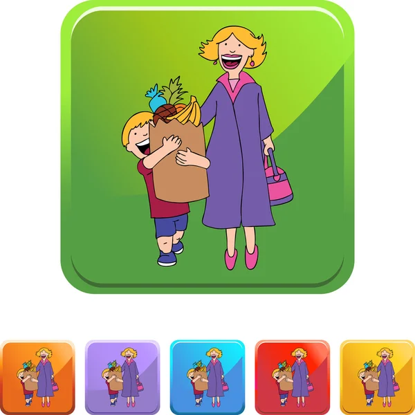 Yardım anne web simgesi