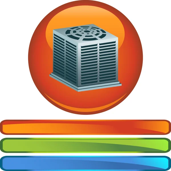Web-Ikone für Klimaanlagen — Stockvektor