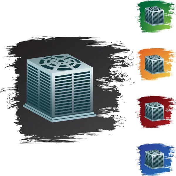 Air Conditioner web pictogram — Stockvector