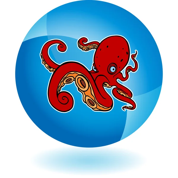 Octopus — Stock Vector