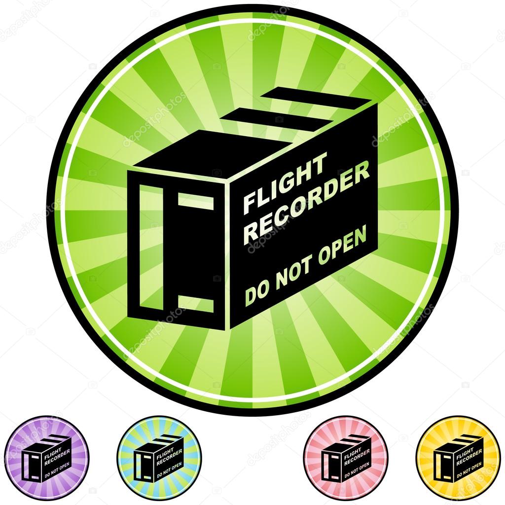 Flight Recorder icon button