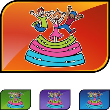 Yatak atlama web simgesi