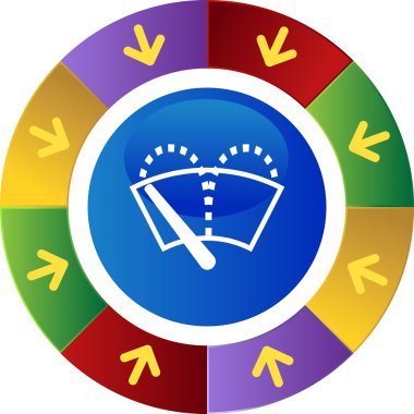 Ön cam silecekleri web düğmesi