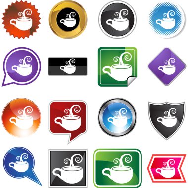 Kahve Kupası düğmesi