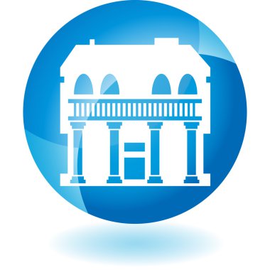 Bina sembolü web simgesi