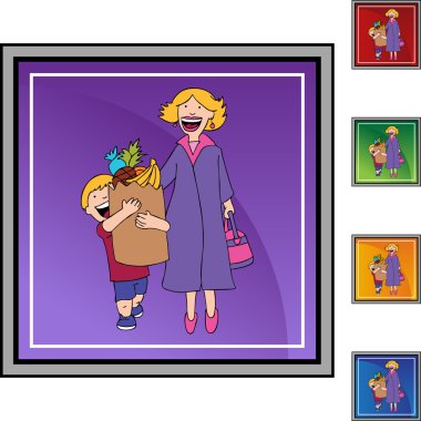 Yardım anne web simgesi