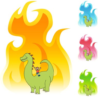 Dinozor web simgesi