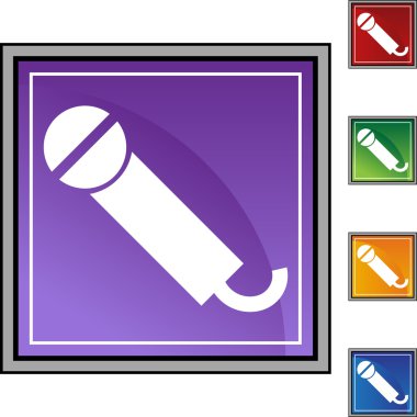 Mikrofon web düğmesi