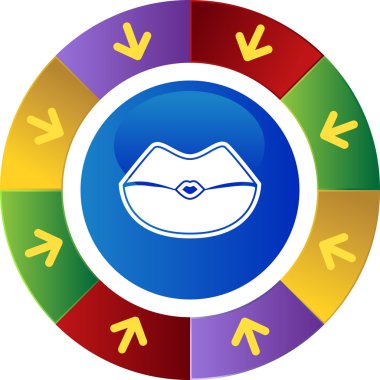 Öpücük web düğmesi