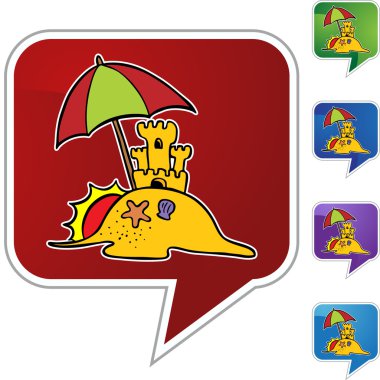 Sandcastle web simgesi