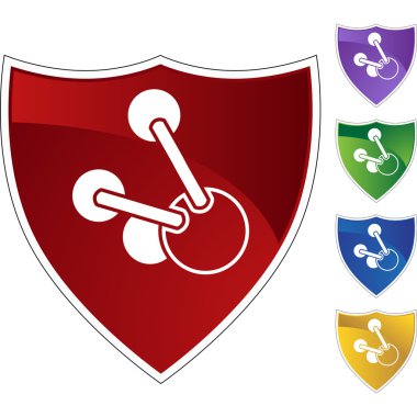 molekül web simgesi