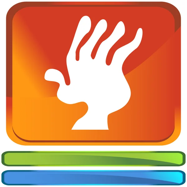 Artritis web pictogram — Stockvector